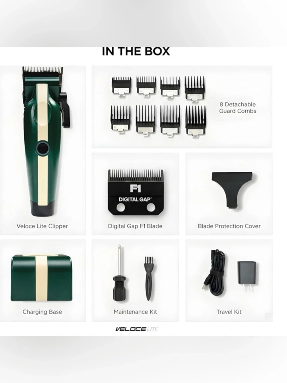 Cocco Veloce LITE Professional Cordless Hair Clippers
